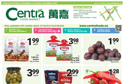 Centra Foods (North York) Flyer September 11 to 17