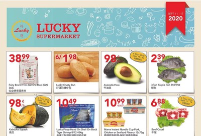 Lucky Supermarket (Edmonton) Flyer September 11 to 17