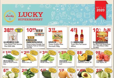 Lucky Supermarket (Calgary) Flyer September 11 to 17