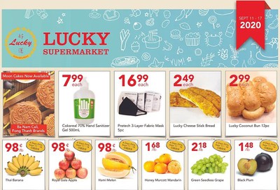 Lucky Supermarket (Surrey) Flyer September 11 to 17