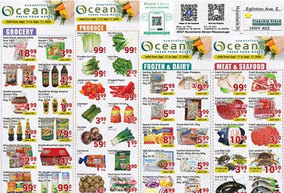 Oceans Fresh Food Market (Mississauga) Flyer September 11 to 17