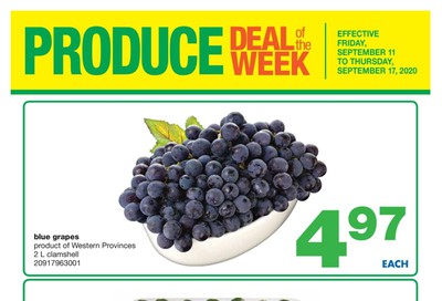 Wholesale Club (West) Produce Deal of the Week Flyer September 11 to 17