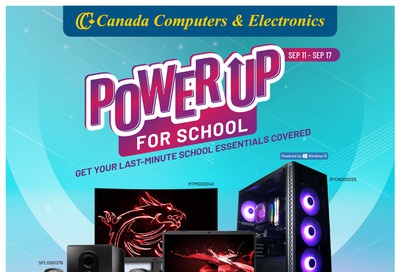 Canada Computers Flyer September 11 to 17