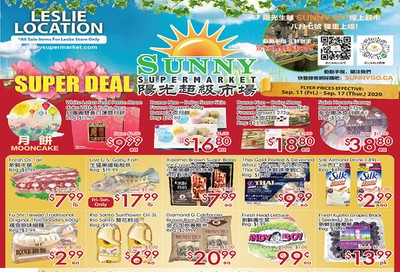 Sunny Supermarket (Leslie) Flyer September 11 to 17