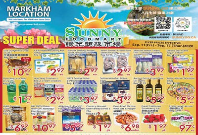 Sunny Foodmart (Markham) Flyer September 11 to 17