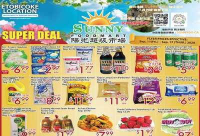 Sunny Foodmart (Etobicoke) Flyer September 11 to 17