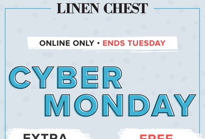 Linen Chest Cyber Monday Flyer December 2 and 3