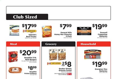 ShopRite Weekly Ad September 13 to October 10