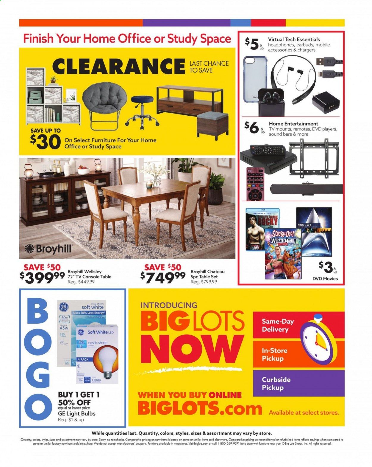 Big Lots Weekly Ad September 11 to September 18
