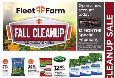 Fleet Farm Weekly Ad September 11 to October 3