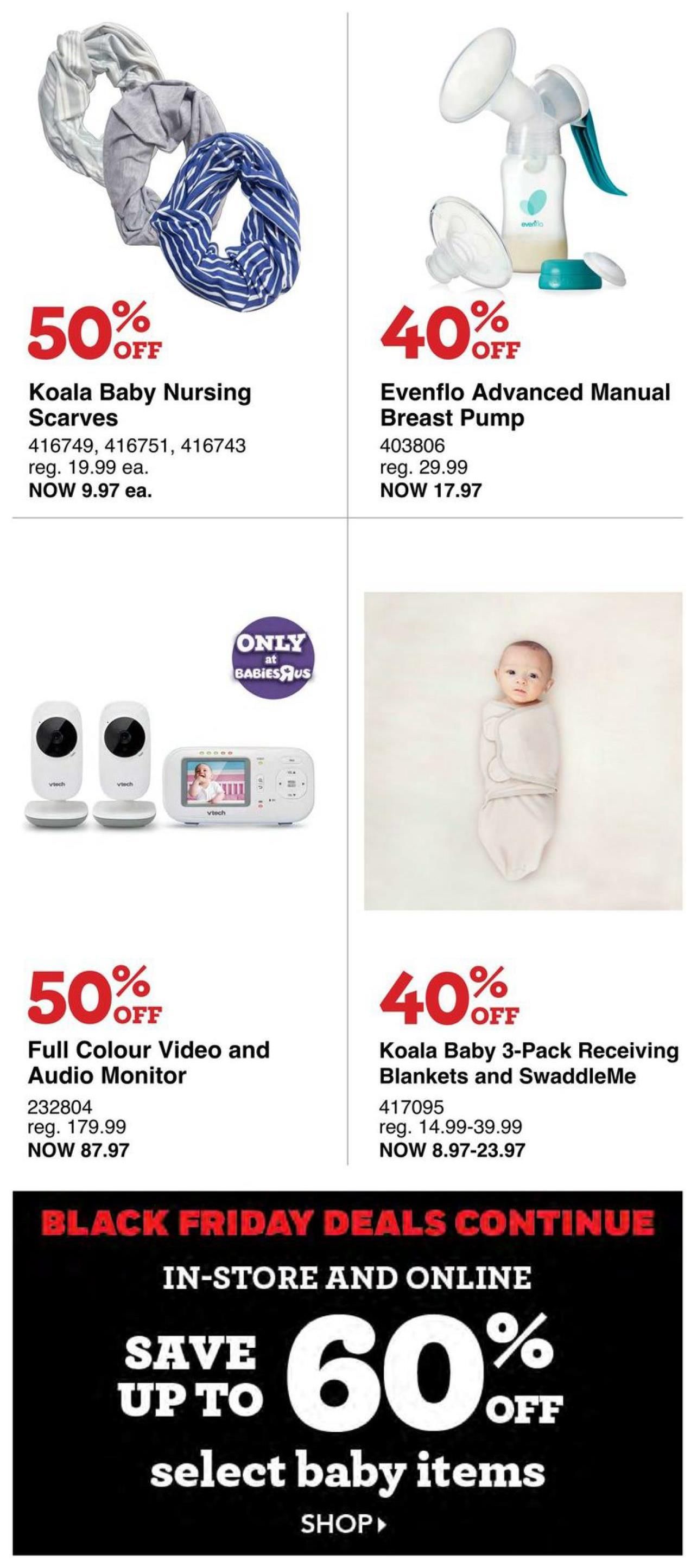 Babies R Us Cyber Monday Flyer December 1 to 4