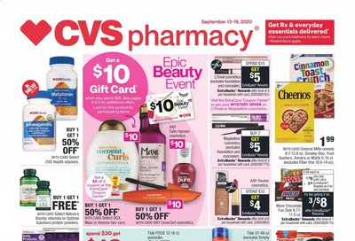 CVS Pharmacy Weekly Ad September 13 to September 19
