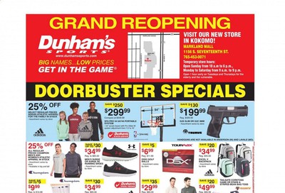 Dunham's Sports (IN) Weekly Ad September 12 to September 17