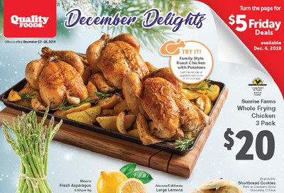 Quality Foods Flyer December 2 to 8