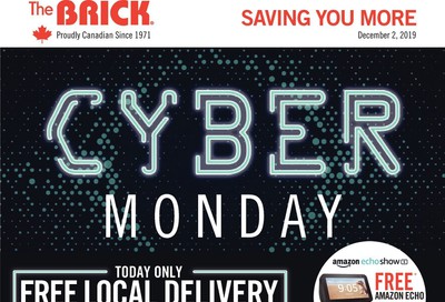 The Brick Cyber Monday Sale Flyer December 2
