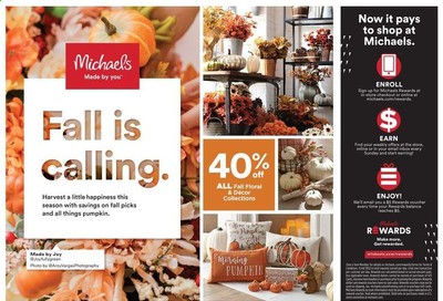 Michaels Weekly Ad September 13 to September 17