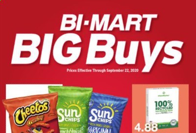 Bi-Mart Weekly Ad September 14 to September 22