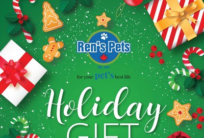 Ren's Pets Depot Holiday Gift Guide December 1 to 31