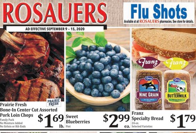 Rosauers Weekly Ad September 9 to September 15