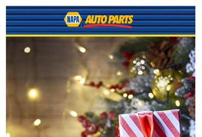 NAPA Auto Parts Holiday Flyer December 1 to 31