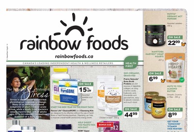 Rainbow Foods Health First Flyer December 1 to 31