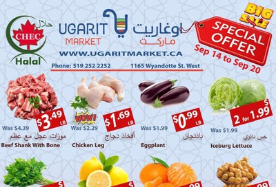 Ugarit Market Flyer September 14 to 20