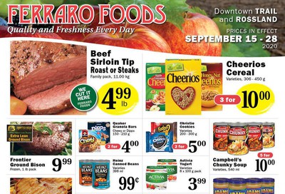 Ferraro Foods Flyer September 15 to 28