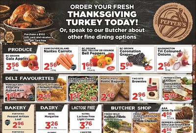 Pepper's Foods Flyer September 15 to 21