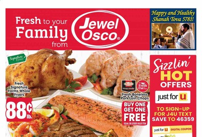 Jewel Osco (IN) Weekly Ad September 16 to September 22
