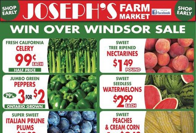 Joseph's Farm Market Flyer September 11 to 16