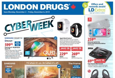 London Drugs Cyber Week Flyer December 2 to 6