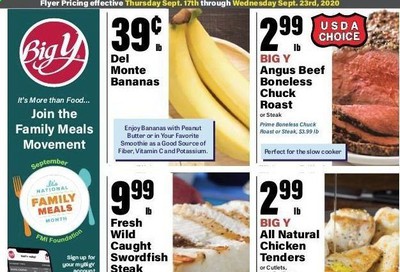 Big Y (MA) Weekly Ad September 17 to September 23