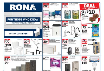 Rona (West) Flyer September 17 to 23