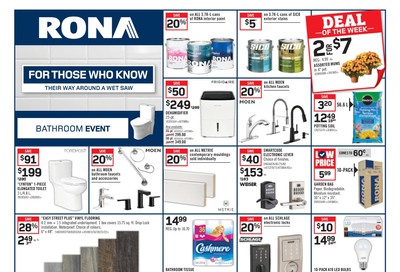 Rona (Atlantic) Flyer September 17 to 23