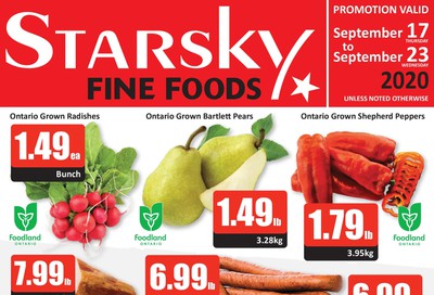 Starsky Foods Flyer September 17 to 23