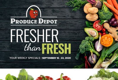 Produce Depot Flyer September 16 to 22