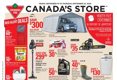 Canadian Tire (West) Flyer September 18 to 24