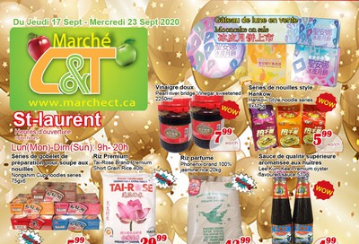 Marche C&T (St. Laurent) Flyer September 17 to 23