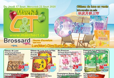 Marche C&T (Brossard) Flyer September 17 to 23