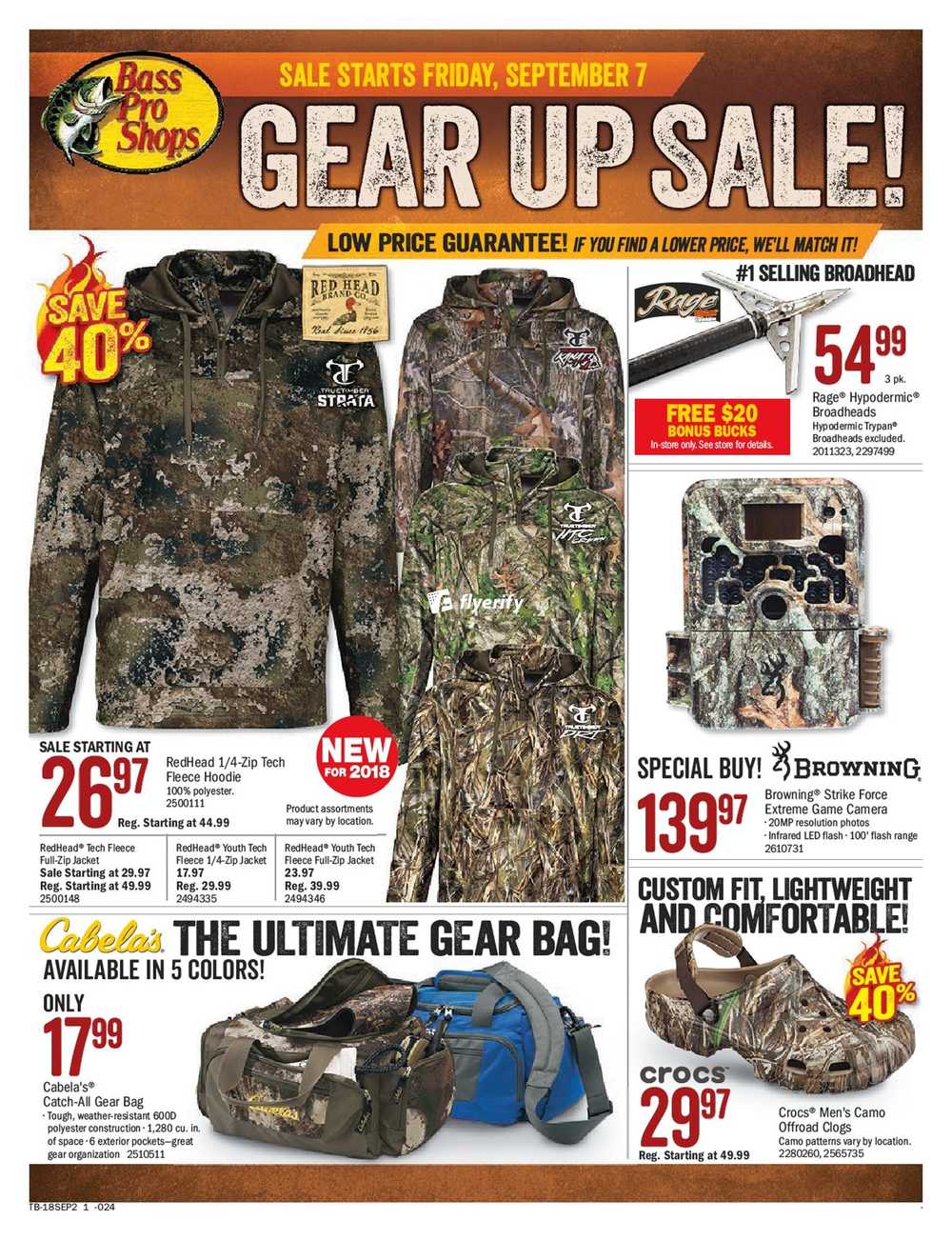 Bass Pro Shops Flyer September 7 to 23 Canada.