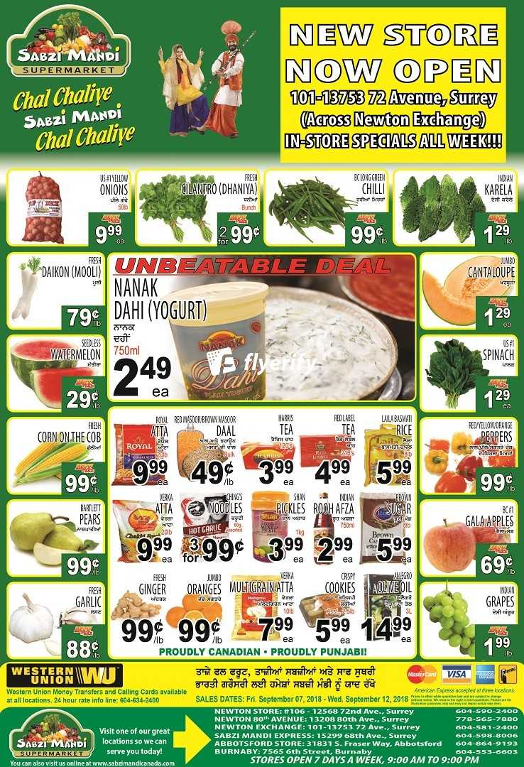 Sabzi Mandi Supermarket Flyers