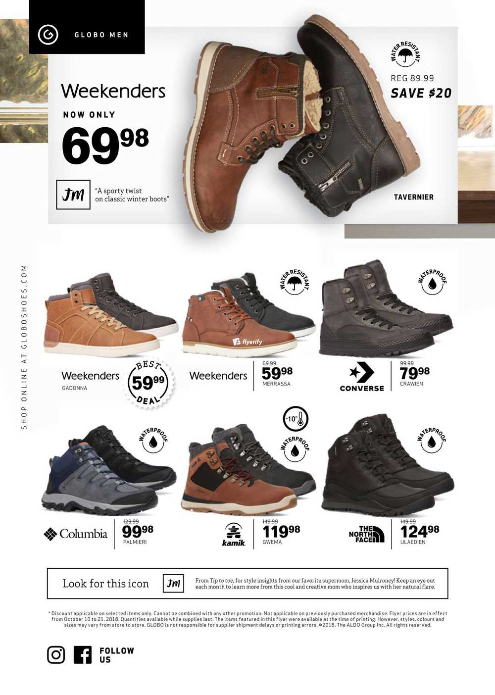 globo mens winter boots