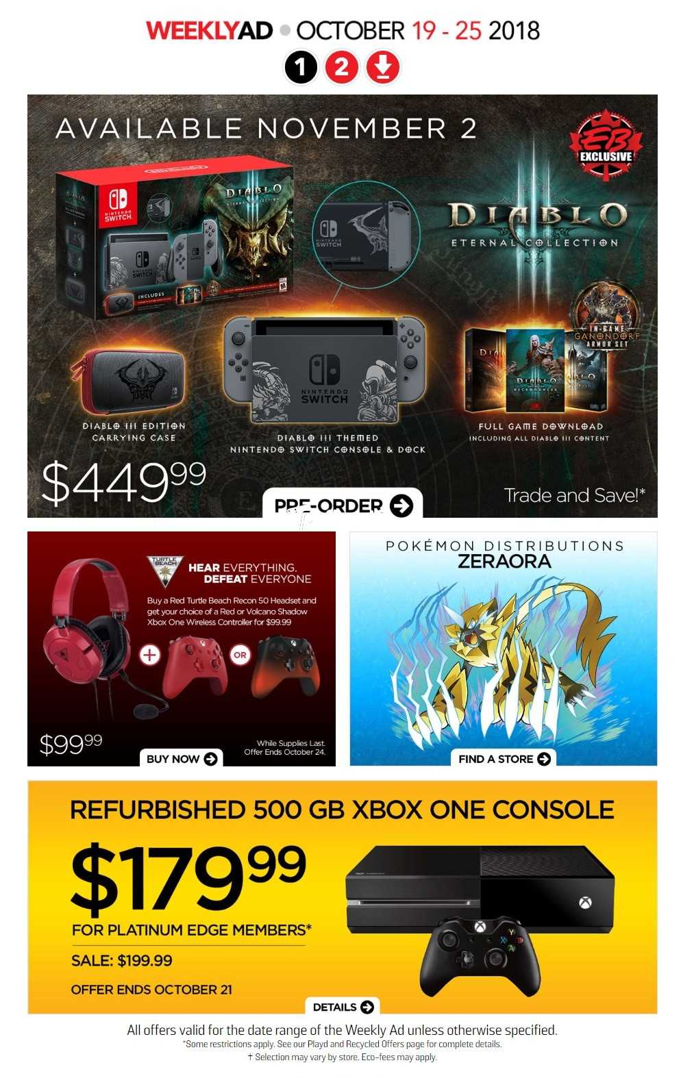 eb games nintendo switch carry case