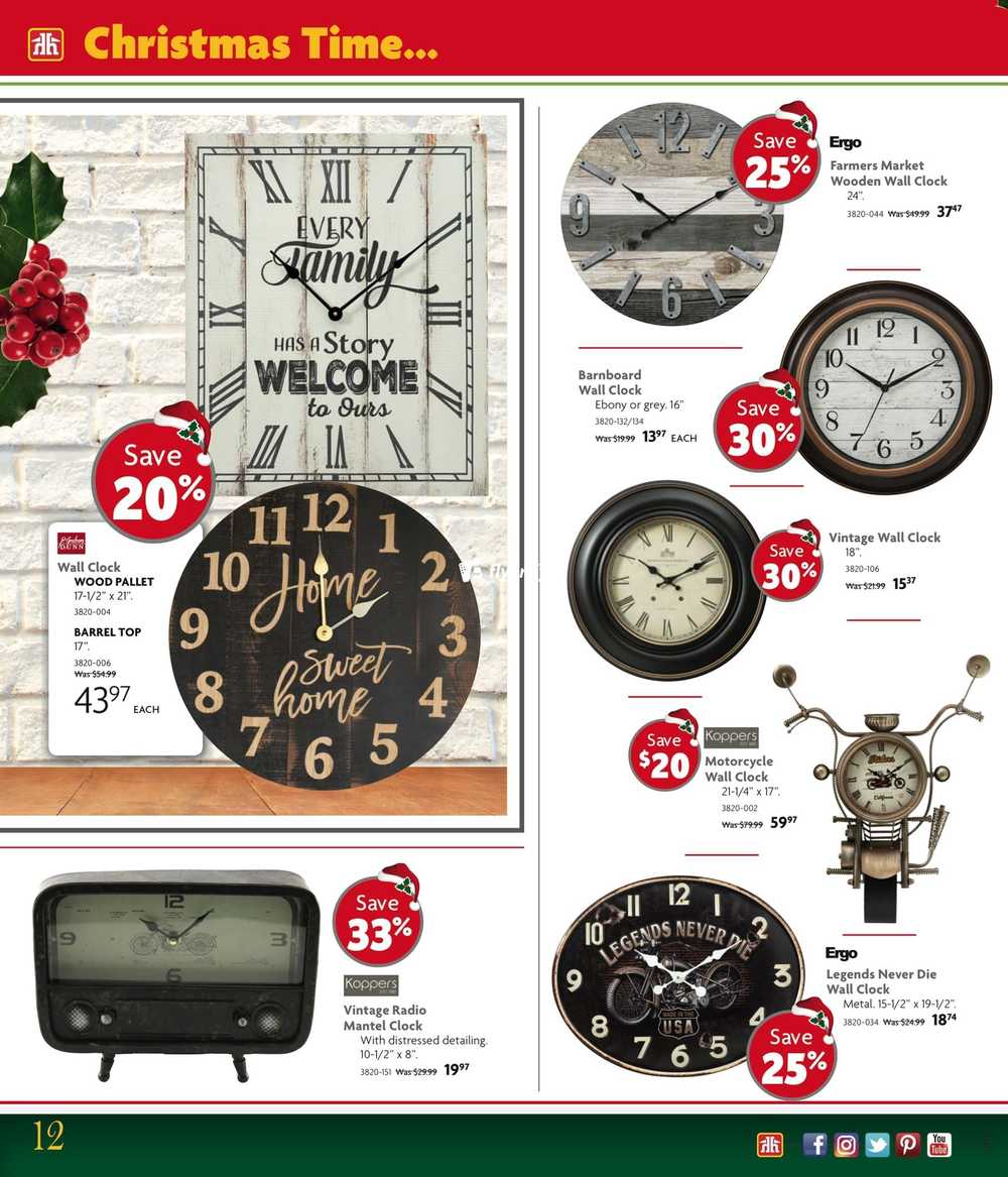 Home Hardware (ON) Christmas Catalogue October 31 to December 11 Canada
