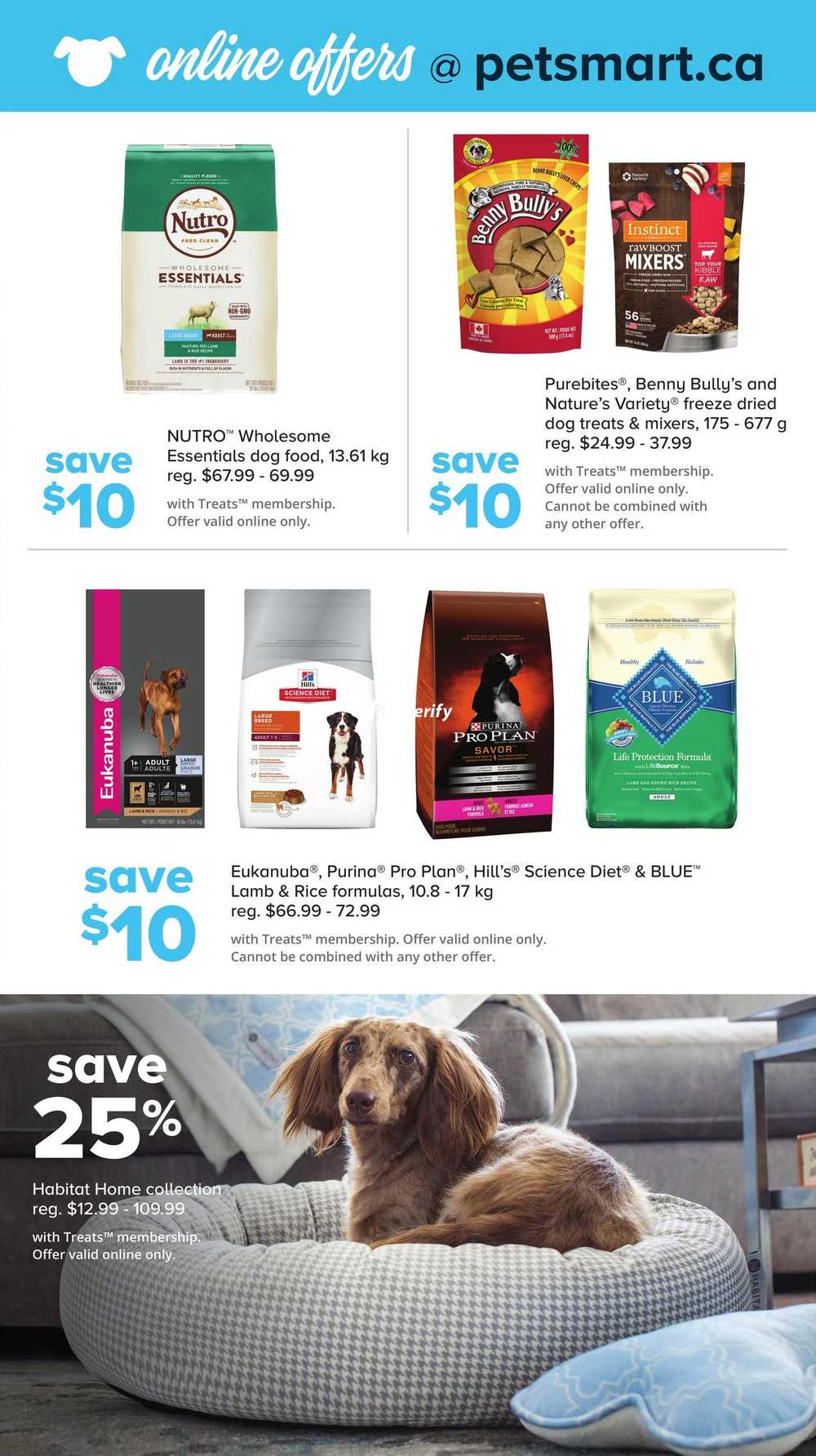 PetSmart Exclusive Online Offers Flyer November 12 to 15 Canada