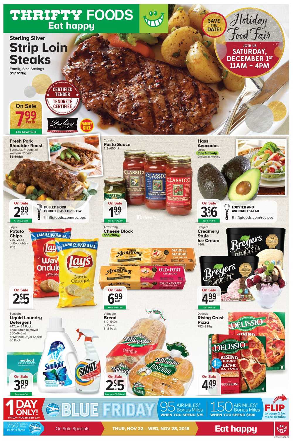 Thrifty Foods Flyer November 22 to 28 Canada