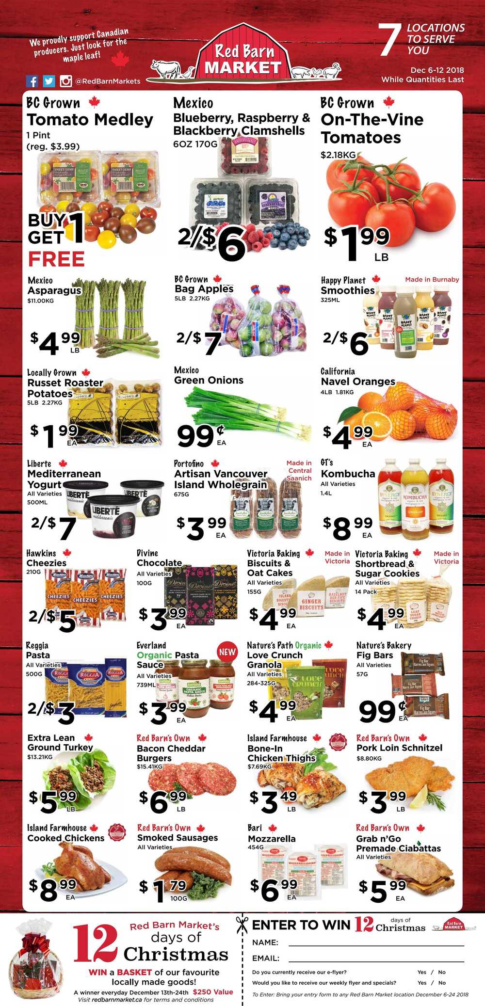 Red Barn Market Flyers