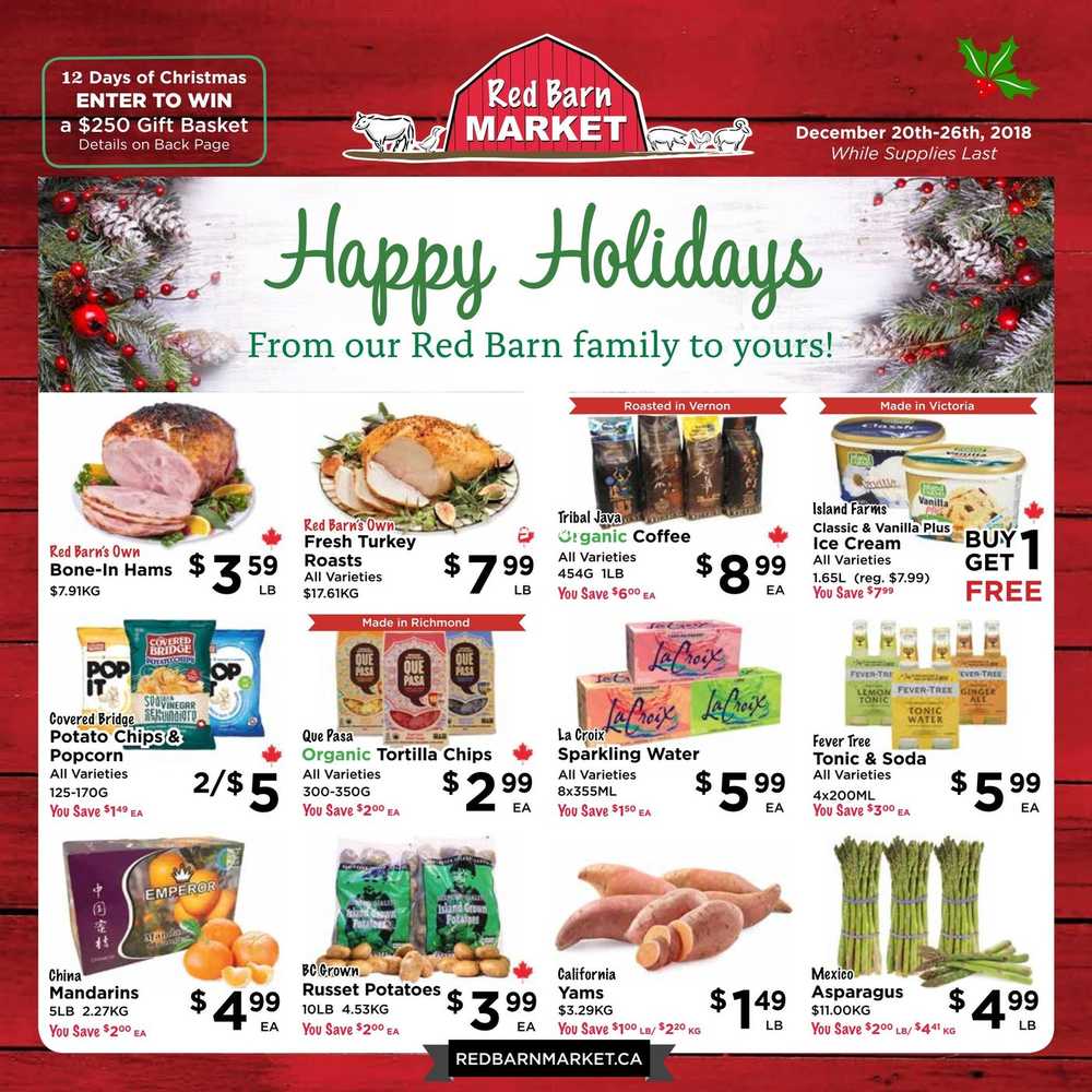 Red Barn Market Flyers