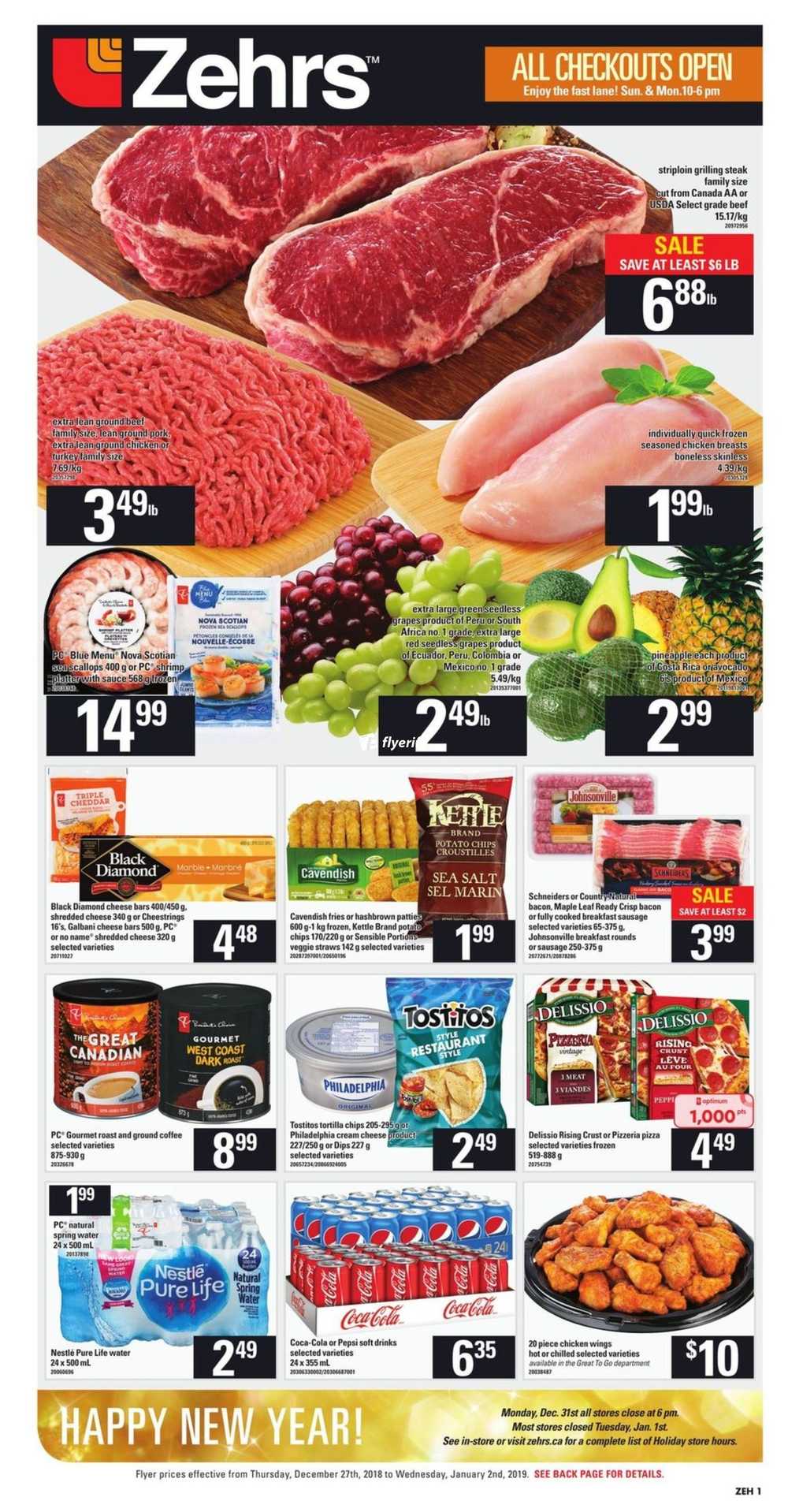 Zehrs Flyer December 27 To January 2 Canada