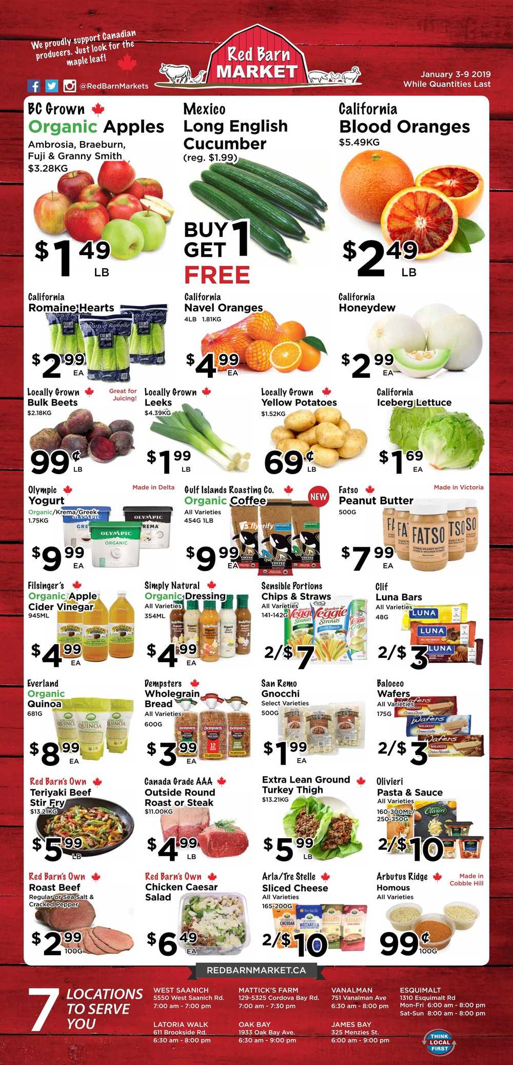 Red Barn Market Flyers